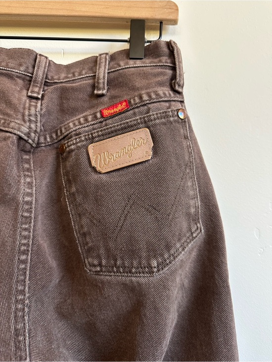 Wrangler Denim - Women’s Vintage Wrangler Jeans - Brown